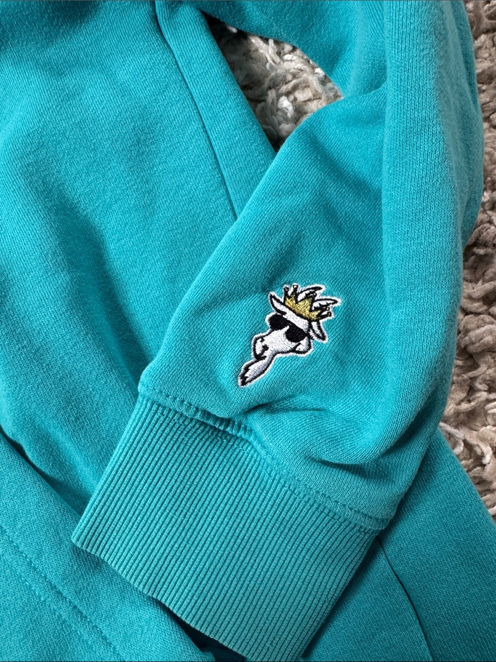 Teal Goat USA hoody - Picture 3 of 6